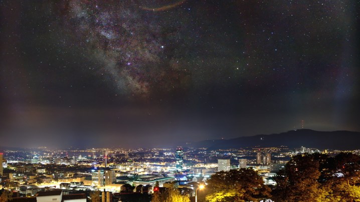Milkyway Core over Zurich